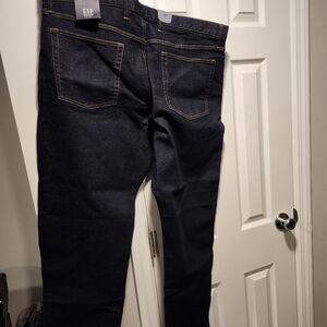 GAP Men's Dark Blue Straight Jeans